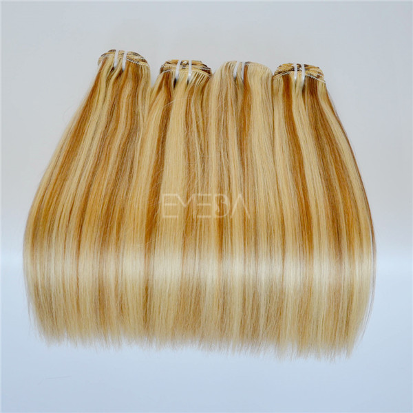 #8/#613 piano color best quality remy hair LJ172